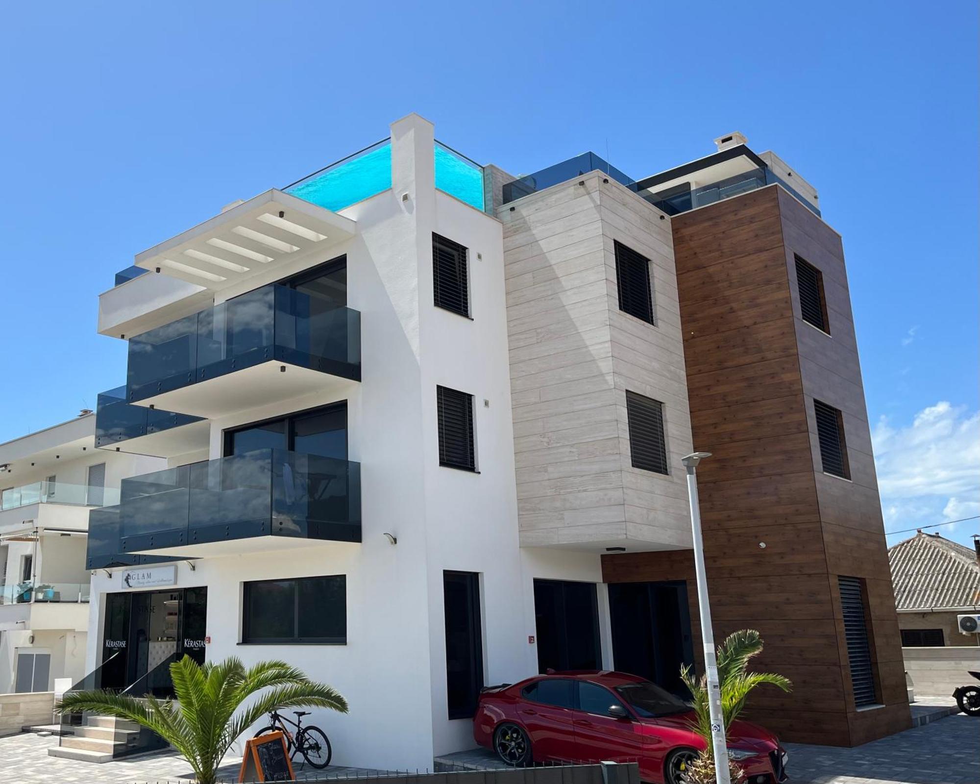 Grandpalazzo Apartments Vir Exterior foto