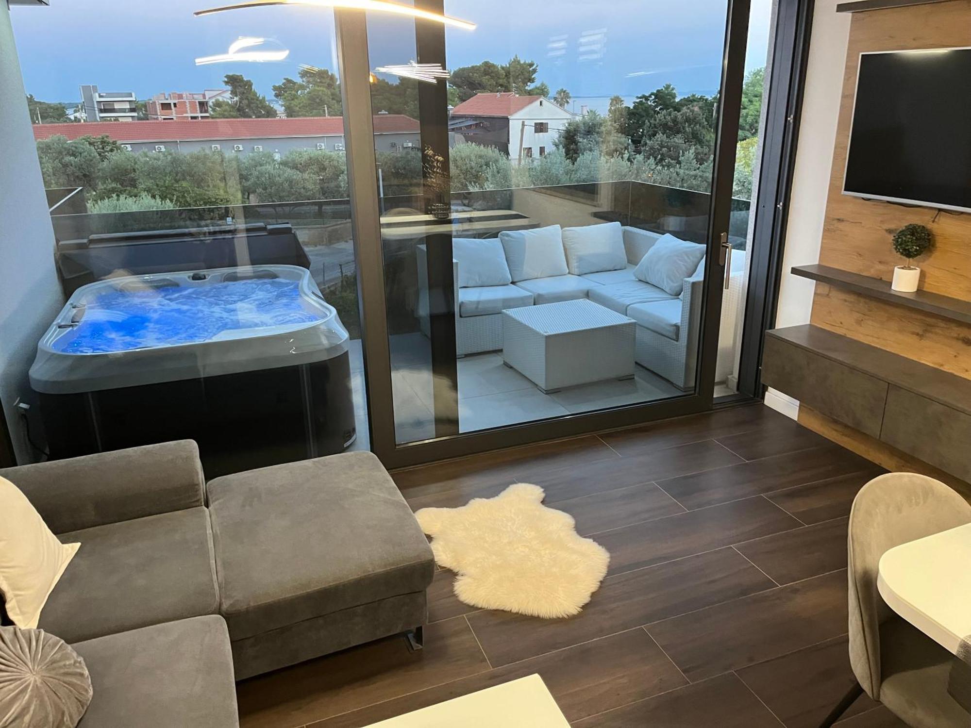 Grandpalazzo Apartments Vir Exterior foto